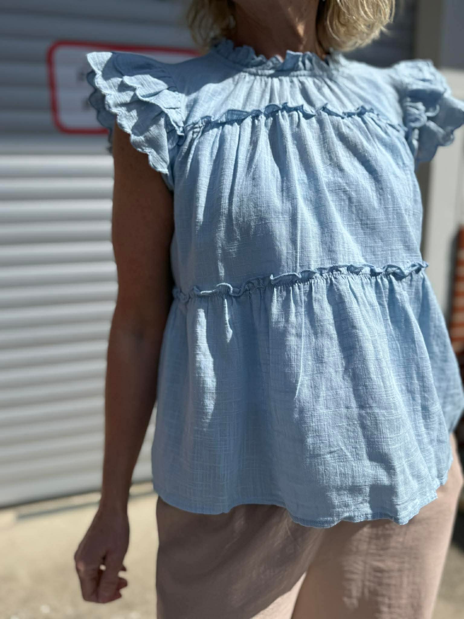 VMMIE Top - Cashmere Blue
